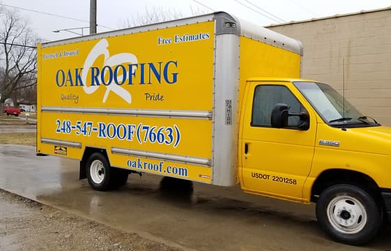 Residential roof installation